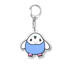 うねるんばのうちのインコー🐦🐦🐦 Acrylic Key Chain