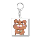 ふじおかのくまのふじおか君 Acrylic Key Chain