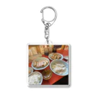 23時56分の餃子パーティ Acrylic Key Chain