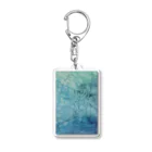 餅月のLight&Darkショップの｢溶けるおばけ｣アクリルキーホルダー Acrylic Key Chain