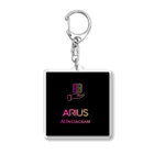 Arius-AIartのAriusAI-公式キーホルダー アクリルキーホルダー