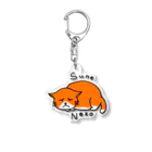 torachan-3の猫　スネねこ Acrylic Key Chain