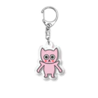 ぷなりつのパワーアップネコ Acrylic Key Chain