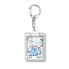 ∞lette OFFICIAL STOREのAbbie　チェキ風 Acrylic Key Chain