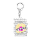 明るいデブ癌患者のcream-f※※※- Acrylic Key Chain