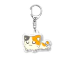 はるる堂の三食さんまったりアクキー Acrylic Key Chain