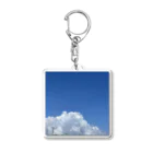 でおきしりぼ子の実験室の夏の日ー空バージョン Acrylic Key Chain