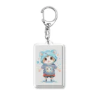 ka-washopのハムちゃりcuteグッズ Acrylic Key Chain