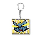 TOKINEKO  KINGのとき猫beeeeeam Acrylic Key Chain