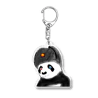 ☭C•ML印刷社｜赤毛龙印刷社☭のJust Panda-kun! アクリルキーホルダー