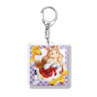 少女病棟25時のこんこんこん Acrylic Key Chain