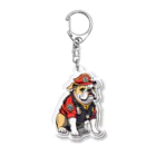 qqyoshiのファイアブル Acrylic Key Chain