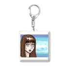 うめじろうの一人っ子女子 Acrylic Key Chain