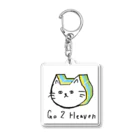 86_hamburgerの例のブランド【Go 2 Heaven】 Acrylic Key Chain