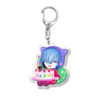 Ava  shopのかえでんHBD アクリルキーホルダー