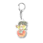 えみりのかわいい女の子のアクリルキーホルダー Acrylic Key Chain