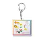 MAGOKORO CREATORS のAnimals ＆ Flawers Acrylic Key Chain