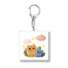 NAKAYUKAのお店の2匹の猫 Acrylic Key Chain