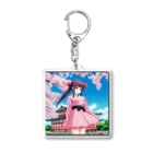 桐生リビングサービスの桜〈さくら〉 Acrylic Key Chain