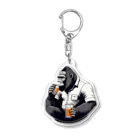 GORILLAGOLFのゴリラビール Acrylic Key Chain