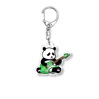 ken_ken_47のPANDA ALSO LOVES TO PLAY THE GUITAR.GR Acrylic Key Chain