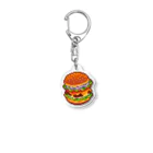 どっと屋のVEGETABLE BURGER Acrylic Key Chain