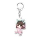 みっすー🐰🍜のおすわりみっすーちゃん Acrylic Key Chain