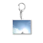 tealblueの夕日 Acrylic Key Chain