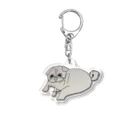 てんとうむしのくつしたのパグきりとり Acrylic Key Chain