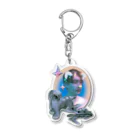 ｓｏｏｎの猫と犬　どっちも好きだな Acrylic Key Chain
