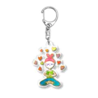 onmycolorの楽描き店のそばかすこちゃん with LOVE (小物） Acrylic Key Chain