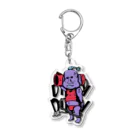 Dibby Dibby Brandの倫理破滅君ー象さんを添えてー Acrylic Key Chain