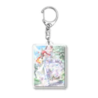 愛璃あぅのウェディングなあぅ Acrylic Key Chain