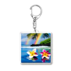 nene-cocoの南国の風景♪ Acrylic Key Chain