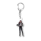 ronn_dogの庭師二条班シリーズ_二条和奏 Acrylic Key Chain