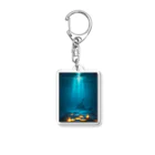 卯月なのかのUndersea Voyage 〜神秘的な海底の旅〜　No.3　「深眠」 Acrylic Key Chain