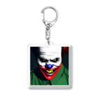 sho1008のホラーなピエロ Acrylic Key Chain