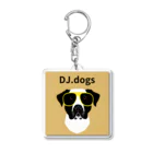 DJ.dogsのDJ.dogs dogs 7 Acrylic Key Chain