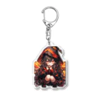 えあみ🔞の🔞ちゃんのハロウィン Acrylic Key Chain