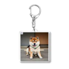 真希ショップのにっこりな柴犬くんのグッズ Acrylic Key Chain