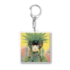 Cyber CactusのCactus - Woman 1 Acrylic Key Chain