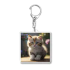 moonshine_fukurouの愛くるしい猫目線 Acrylic Key Chain