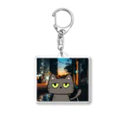 Ikioのお前のねこになってニャらなくもないシリーズ　キジトラ Acrylic Key Chain