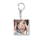 シャフたん/社会不適合者のシャフたん変顔(　˙-˙　) Acrylic Key Chain