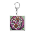 HAYATO-TのEarly spring lunch Acrylic Key Chain