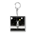 kota.の宇宙のうさぎ Acrylic Key Chain