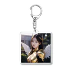 AI goddessのエンジェルナイト 5 Acrylic Key Chain