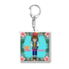 Chan Kei Travel OFFICIAL WEB SHOPの【Chan Kei Travel】環島挑戦記念アクキー（トロピカル） Acrylic Key Chain