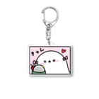 しまえなが部長のお役立ちショップのメロンクリームソーダにきゅん Acrylic Key Chain