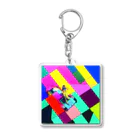 Thumugi-のポルシェ911 Acrylic Key Chain